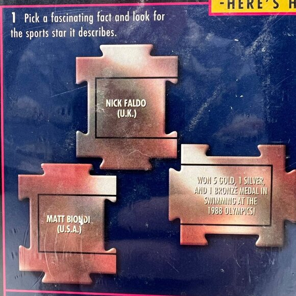 Which Sports Star Did That? Quiz Jigsaw Puzzle 232 Pieces Sports Trivia Fun Game - Picture 4 of 14